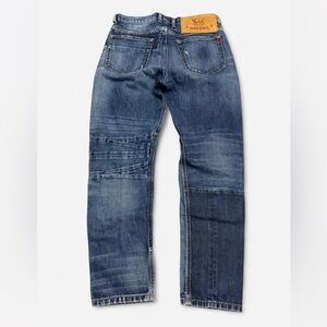 Diesel Men's Dark Blue Straight Jeans